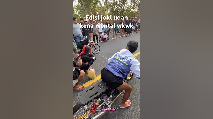 Kalok udah kena mental, pasti akan kek gini #dragbike #balapliar #herex