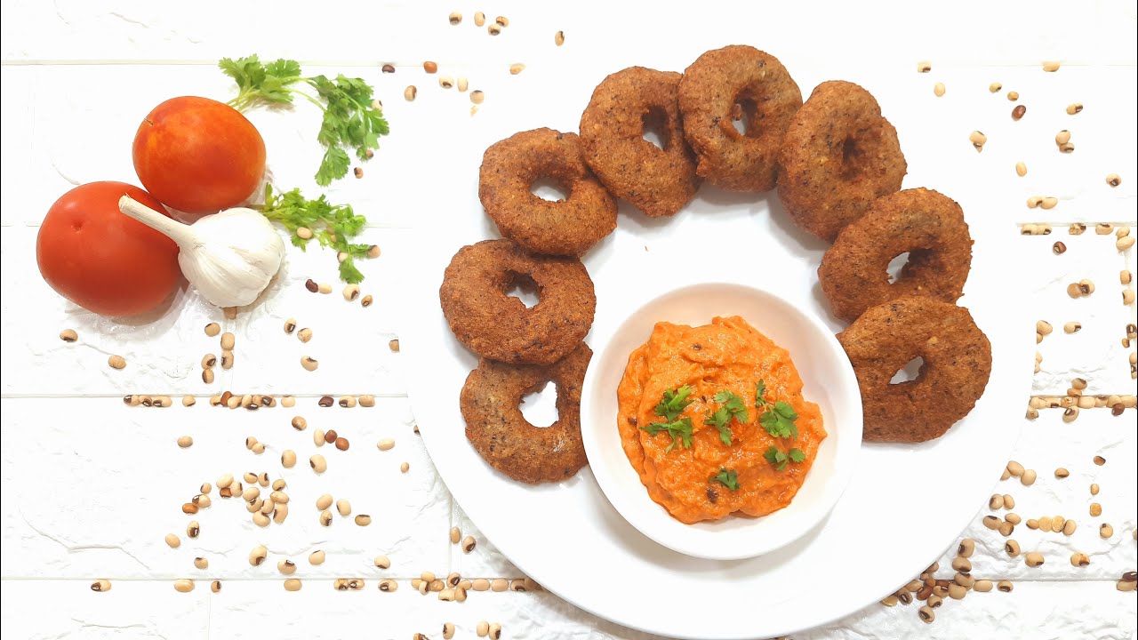 Vada Recipe South Indian Vada Vada with Black Eyed Peas Healthy