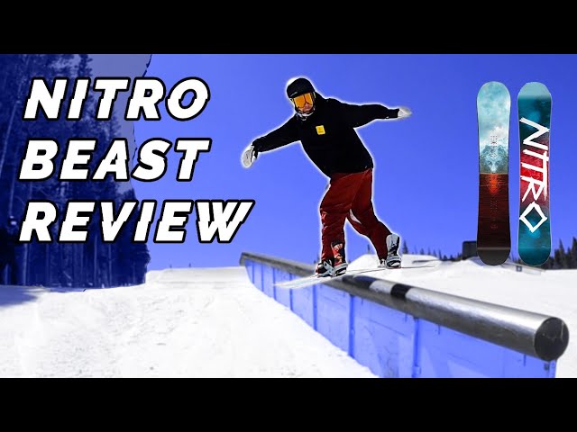 Nitro Beast Snowboard Review 2021 - YouTube