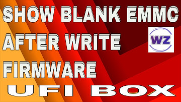 SHOW BLANK EMMC AFTER WRITE FIRMWARE || EMMC BLANK PARTITION || UFI BOX || HINDI ||