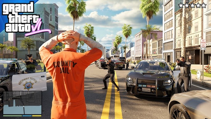 E REAL, GTA VI < Rockstar Games 'ideos Shorts Aovivo Playlists Comunidade  Canais ha 1 hora Next