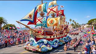 🔴 LIVE | Jersey Battle of Flowers 2026 🇯🇪 | Giant Floral Floats & Spectacular Island Parade 🌸