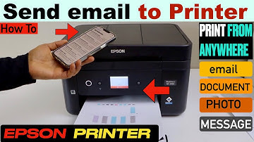 How To Send email To Epson Printer - Print from Anywhere in World !