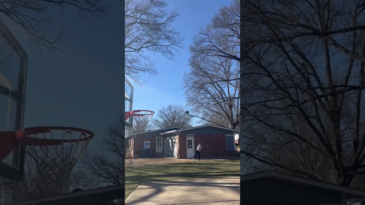 Basketball trick shot #basketball #viral #trickshots #shorts
