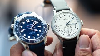 Luxury Watches Under $5,000 | Omega Seamaster & Longines Heritage Classic Sector Review