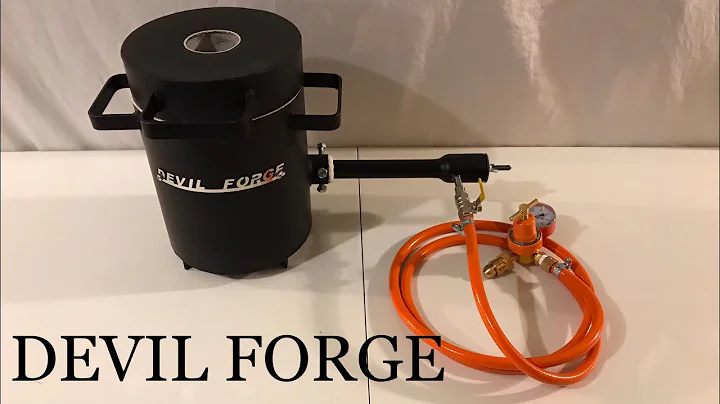 Devil Forge Furnace Unboxing, Setting Up & First Fire