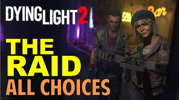 The Raid: All Choices | Go to Aitor or Meet Sophie | Help or Don