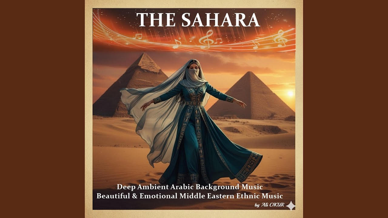 SAND SEA and WAVES | Deep Ambient Arabic Background Music | Beautiful & Emotional Middle...