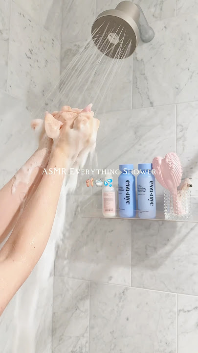 Everything shower routine #asmr #selfcare #shower #aesthetic #routine #skincare #bodycare #haircare