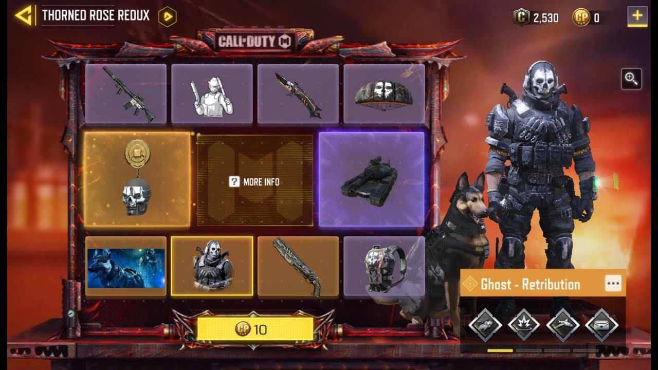 COD Mobile Legendary Ghost and secondary shotgun lucky draw entirely  revealed