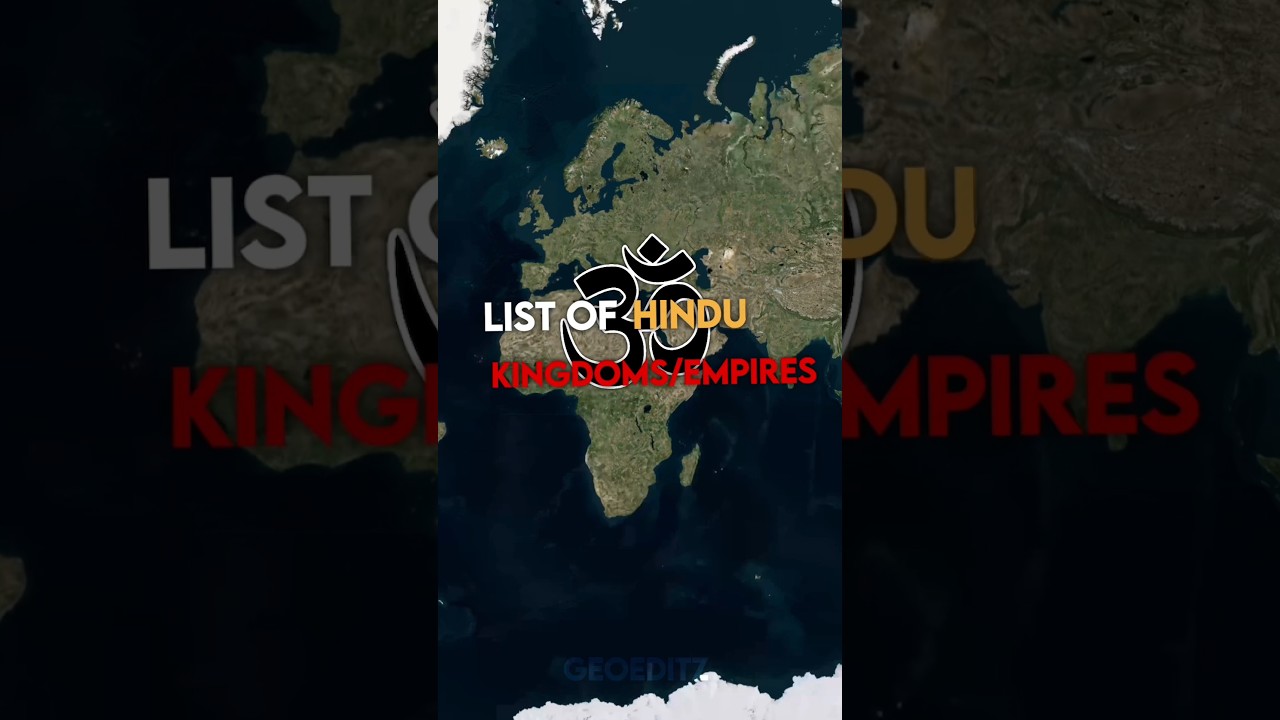 List Of Hindu Kingdoms/Empires 🕉️ 