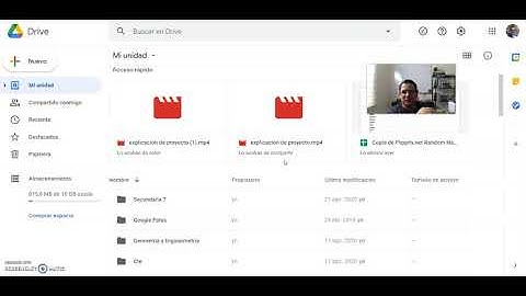 Cómo subir el video del proyecto a classroom