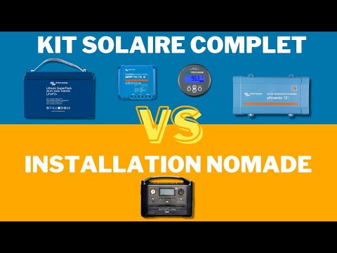 MyShop-Solaire - Kit solaire VICTRON ENERGY VS Installation nomade ECOFLOW