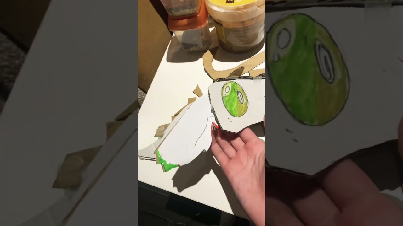 Dragon puppet fix-up 