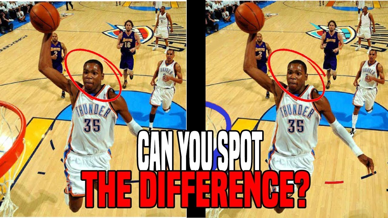 CAN YOU SPOT THE DIFFERENCE NBA EDITION KOT4Q YouTube