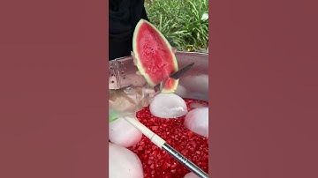 Thumbnail of Indian Watermelon Ice Cream Goes Viral! 20kg of Watermelon Sold Out in One Day