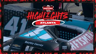Bayley Currey's roof blows off in Atlanta | NASCAR