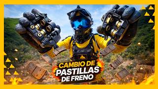 PASTILLAS FRENO DELANTERO MOTO | Instalación Correcta