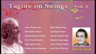 Tagore on strings- that’s artiste batuk nandi’s renditions which
comprises of the compilation by inreco family. musiclovers can indulge
in quintessential...