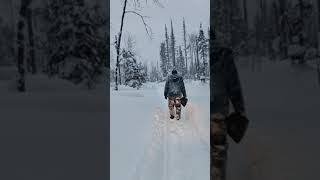 96 Отшельник потерялся в зимней тайге Сухой пит Сибирь