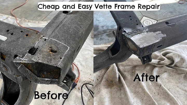 1963-1982 Corvette Frame End Cap Rust Repair