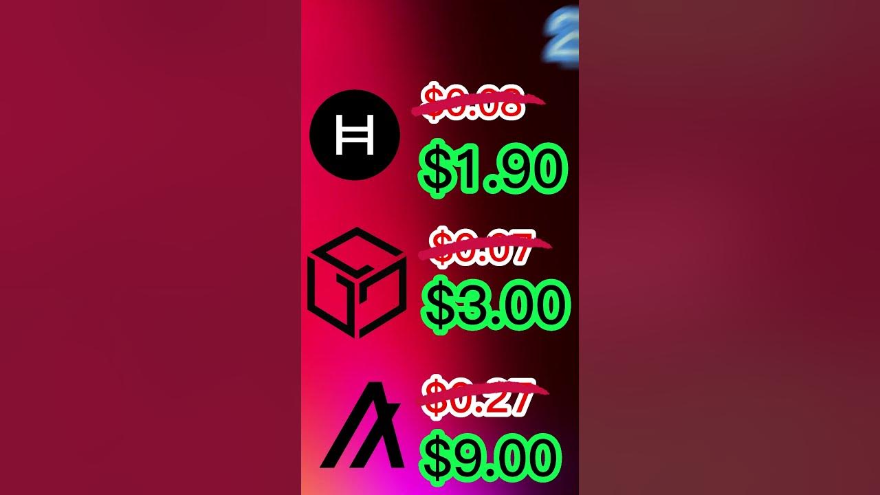 Top 3 2025 Crypto Predictions Hedera, Algorand, Gala YouTube