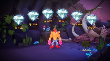 Crash 4 100% Playthrough (17) Eggipus Dimension All Gems