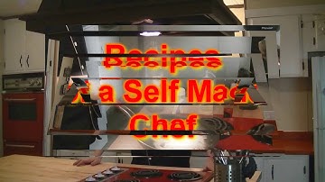 Channel Introduction to Recipes of a Self Made Chef