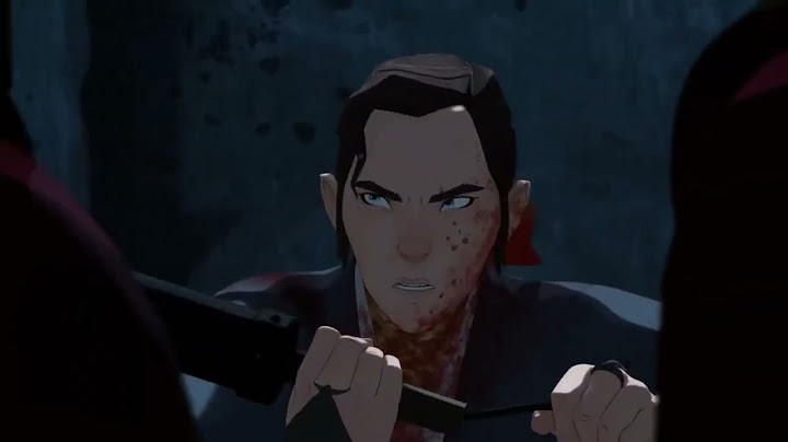 Blue Eye Samurai Fight scene