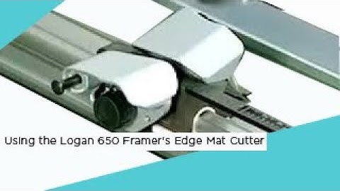 Using the Logan 650 Framer