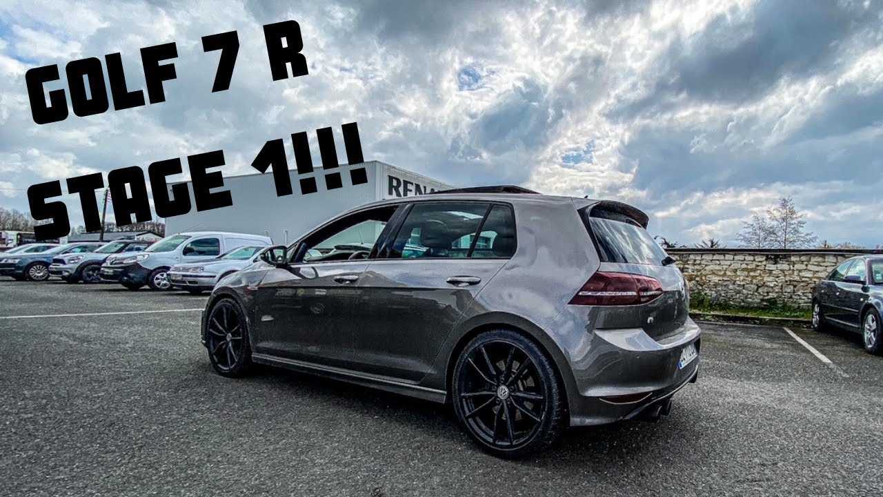 GOLF 7 R 😱🔥!!! STAGE 1 !!! UNE FOLIE !!! 