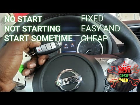 Nissan brake pedal switch replacement (not starting fix)