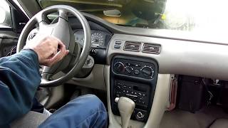 Toyota Corolla Prizm Ignition Lock Cylinder Housing Removal