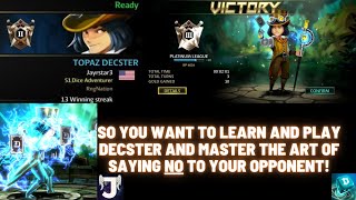 Different Decster Decks and How to win | Dicast Rules of Chaos screenshot 4