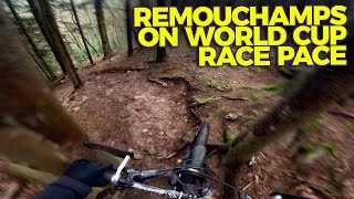COIL SHOCK SUSPENSION TESTING IN REMOUCHAMPS