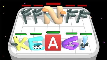 Merge Letters to Create Unique Alphabet - merge battles max level part -3