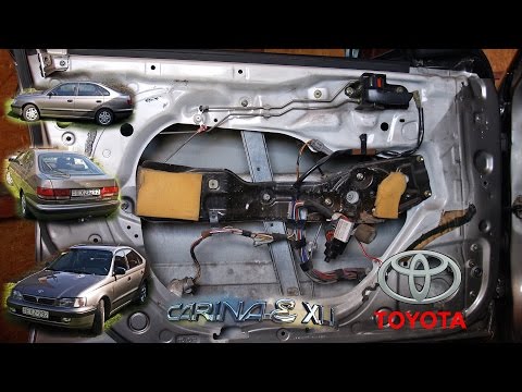 2015.06.22. Toyota Carina E:  Ajtóbelső szerelés - Door Panel Assembly / Disassembly
