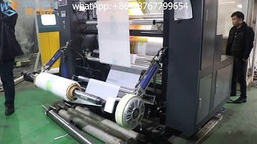 central drum CI flexo printing machine 4 color paper cup