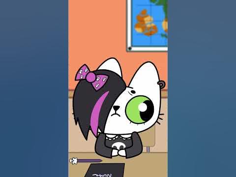 Первый день Мурсдей в школе😻 #симба #симбочка #мурсдей - YouTube