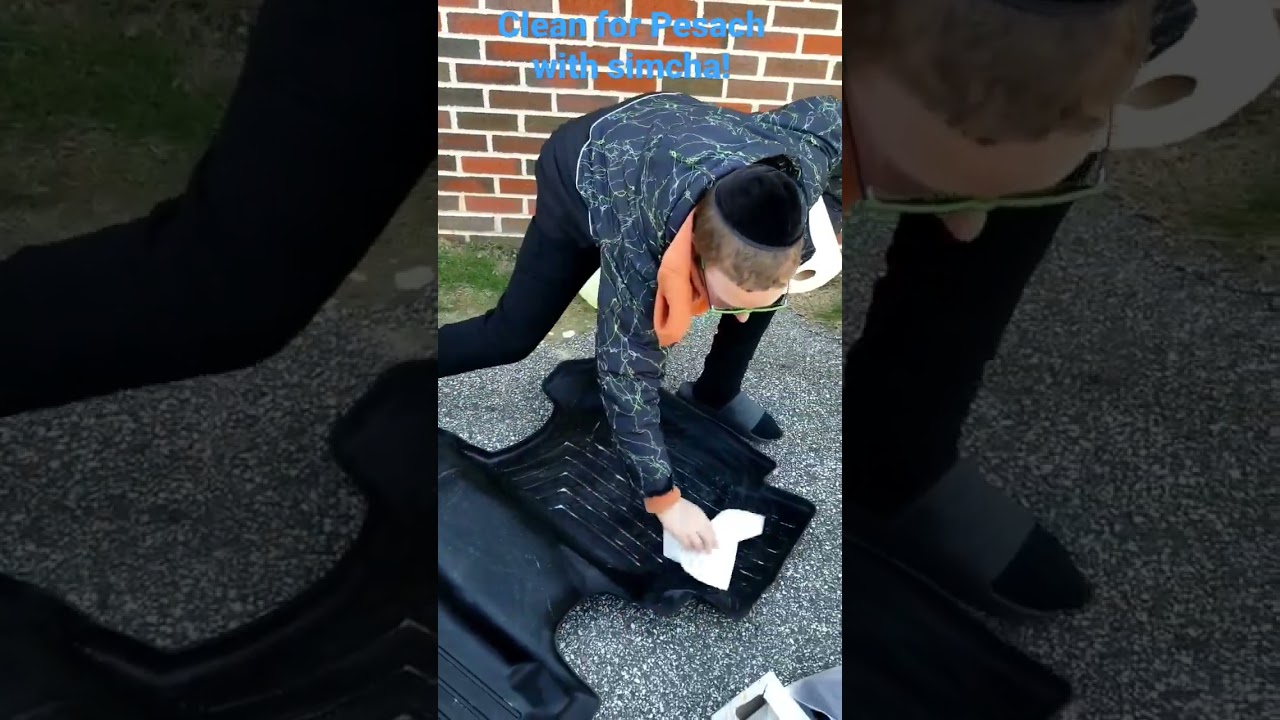 Cleaning for Pesach with Simcha!