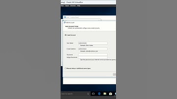 Outlook Create New Profile.  #shorts #shortsfeed