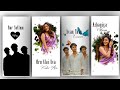 🔥 "Tamil Love Song Splash Effect Editing in Alightmotion | Telugu Tutorial |Trending Reels Editing