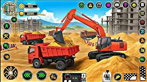 Tunnel Construction Sim 2025 - Mega Machines JCB Simulator 3D - Android GamePlay