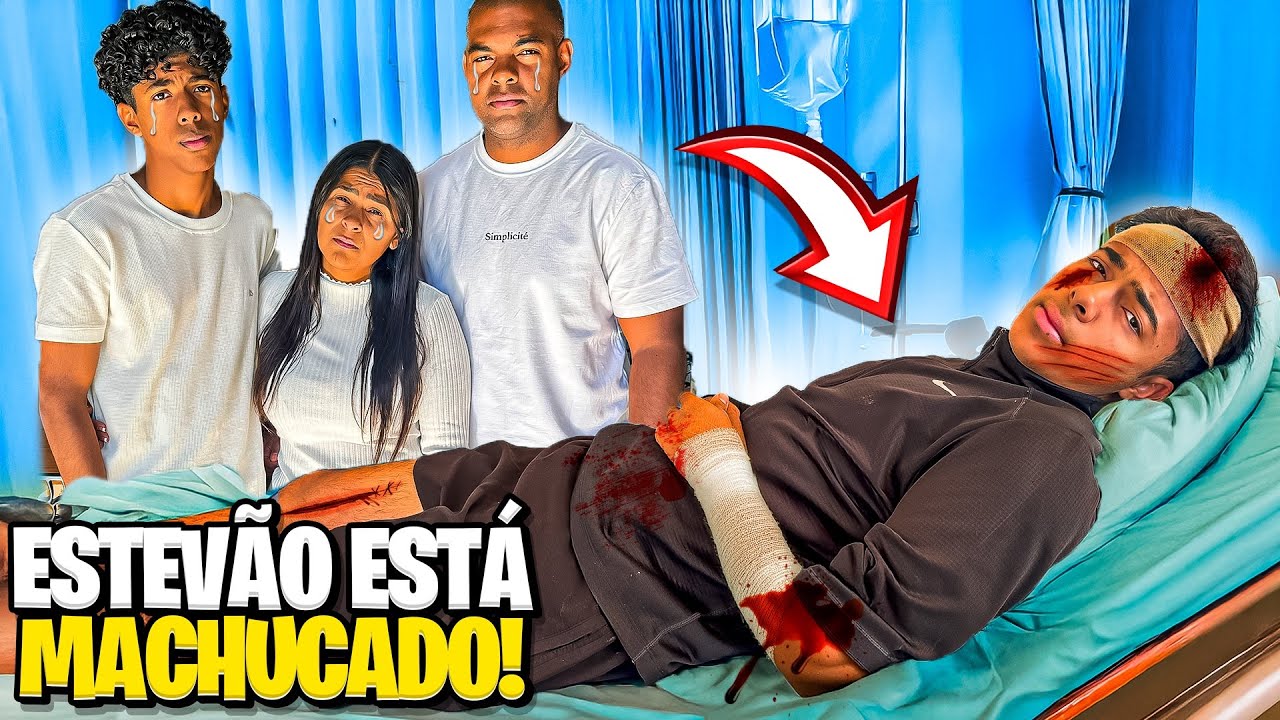 ERA PARA SER APENAS UM DESAFIO! ESTEVÃO SE MACHUCOU FEIO!