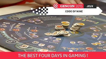GenCon 2015 - Code of nine - Z-Man Games - VOSTFR