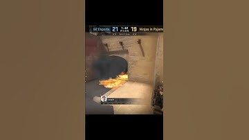 G2 Esports Mirage Ramp Smoke Bait Play (CS:GO Tricks)