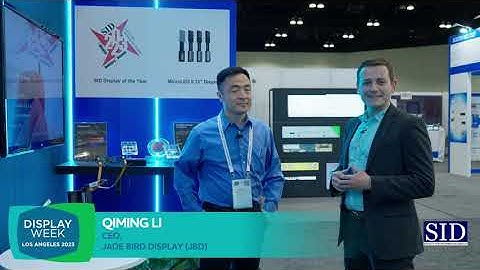 Interview with Jade Bird Display (JBD) at Display Week 2023