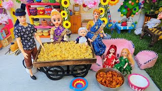 Barbie Doll All Day Routine In Indian Villagesita Ki Kahani Part-239Barbie Doll Bedtime Story