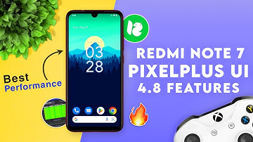 PixelPlus UI 4.8 New Features & Ui | Redmi Note 7 Android 12.1 | Best Performance?🔥