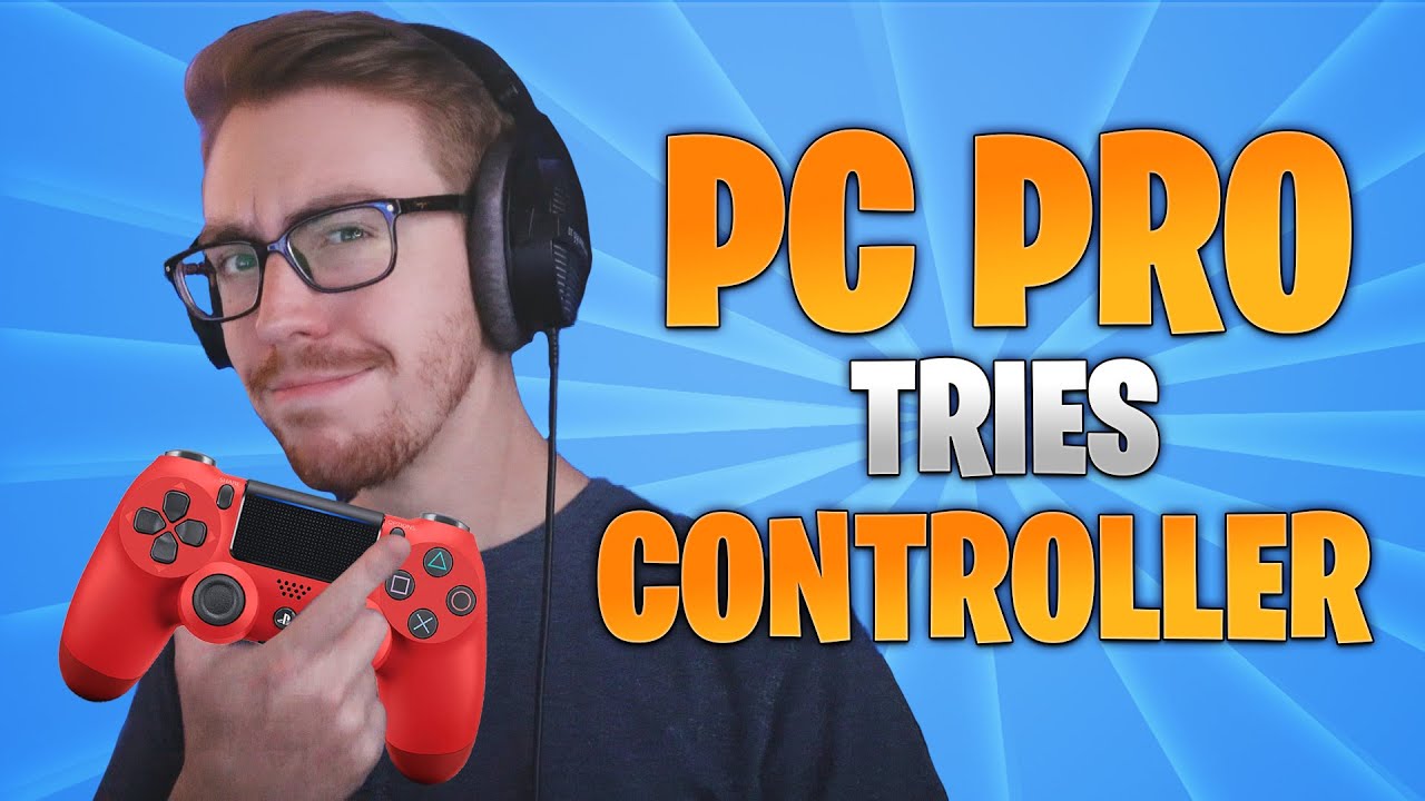 Keyboard And Mouse Player Tries PS4 Controller For The FIRST Time ...